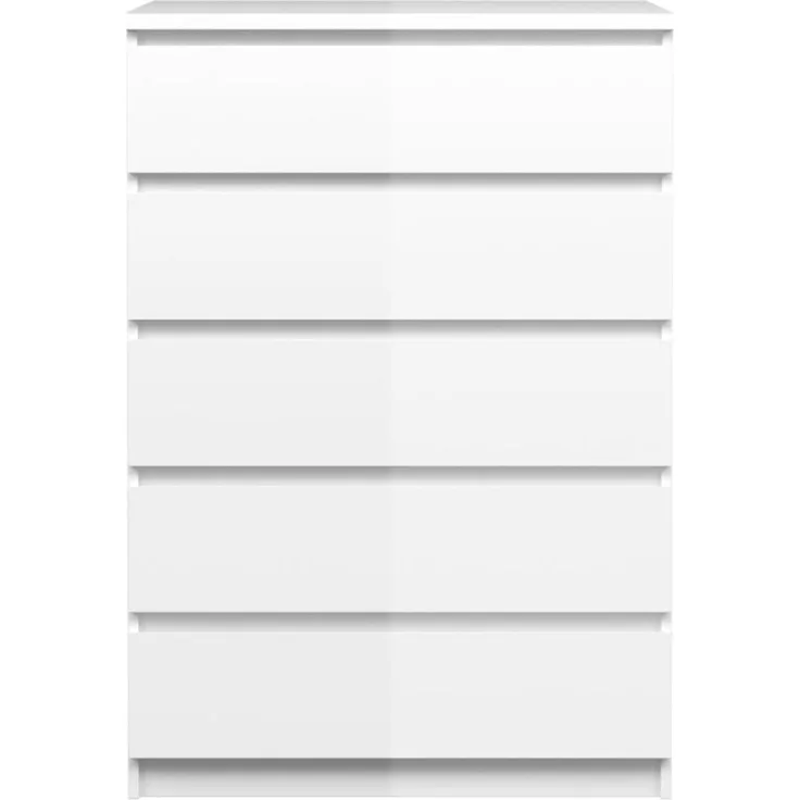 Nada Kommode 5 Schubladen weiss Sideboard Highboard Schrank Flur Diele