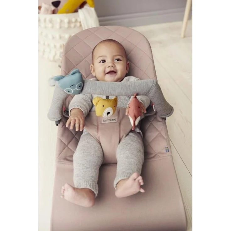 BabyBjörn Spielzeug Kuschelfreunde Grau – Bild 4
