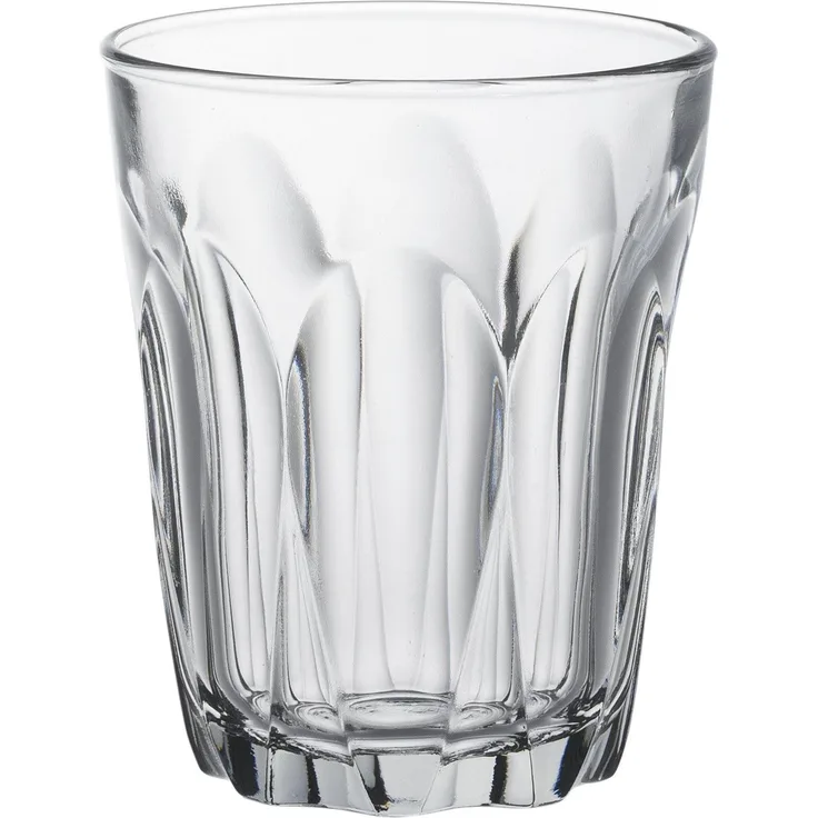 Duralex 510430B34 Provence Trinkglas, Wasserglas, Saftglas, 160ml, Glas, transparent, 6 Stück