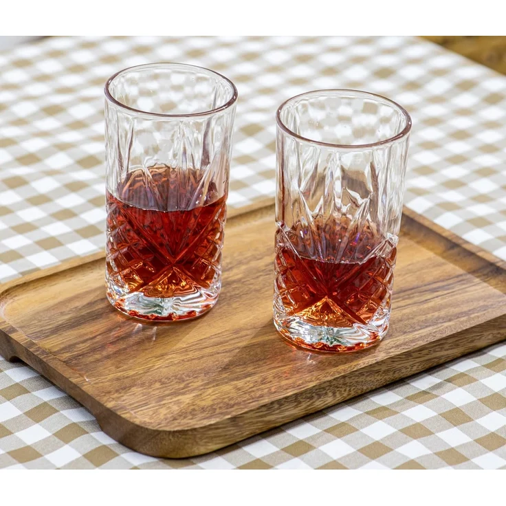 ECHTWERK Longdrinkglas Highball Gläser, Formschöne und robuste Longdrink Gläser-/ Highball Gläser – Bild 5
