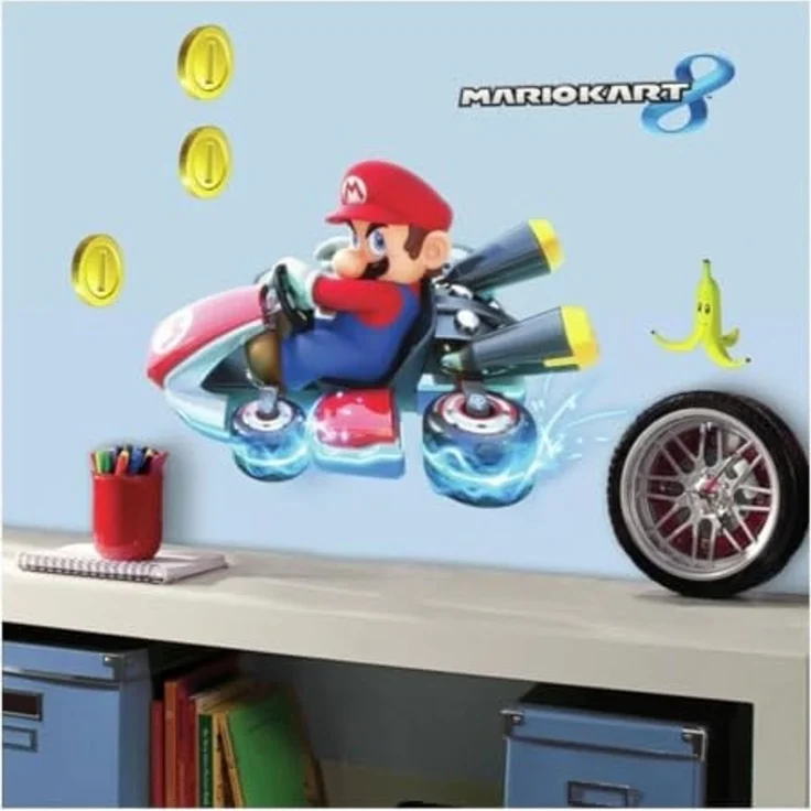 Nintendo Mario Kart Wandaufkleber – Bild 2