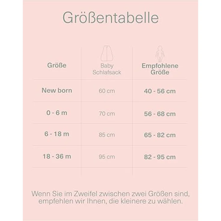molis&co - Baby Schlafsack ärmellos - Ideal für Frühling und Herbst - Babyschlafsack 1 tog ohne Ärmel - Leicht gepolstert - Babyschlafsack Neugeborene - Premium-Musselin - Baumblättern (95 cm) – Bild 4