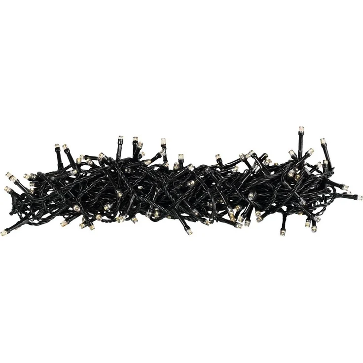 RGB Lichterkette, schwarz, Farbwechsler, 120x LED, L 830 cm – Bild 1