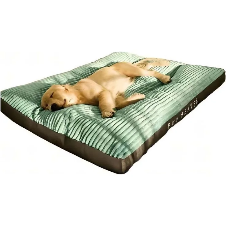Petsation Tierbett Haustiersofa für Hunde & Katzen – Weich, Rutschfest, Waschbar, Baumwolle, Weich, kuschelig, rutschfeste Unterseite, waschbar, kratzfest