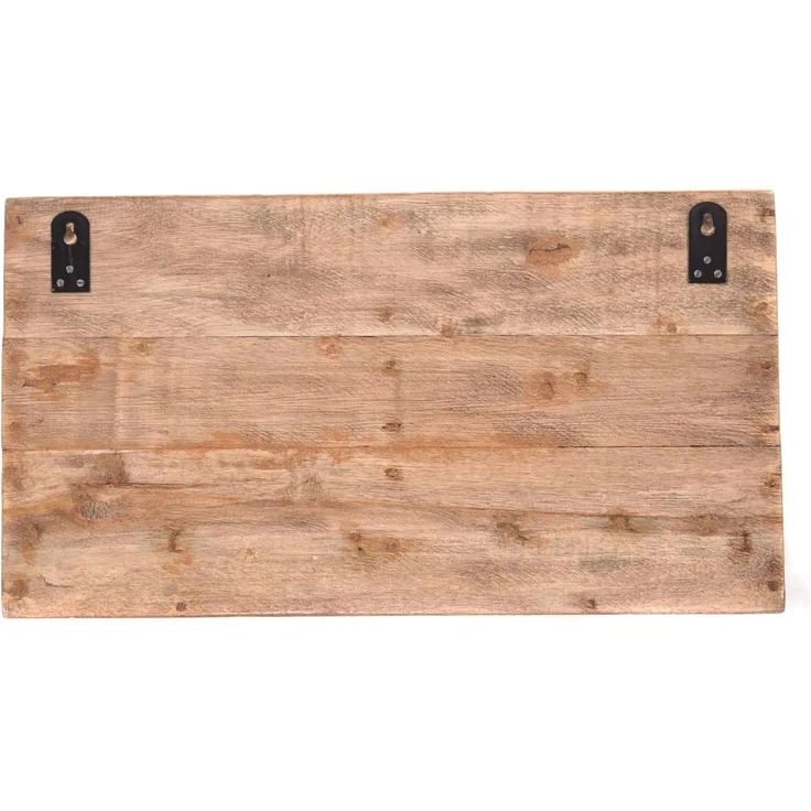 DESIGN DELIGHTS Wandregal WANDREGAL "STORAGE 40", Mahagoni Holz, 40 cm, Holzregal – Bild 6
