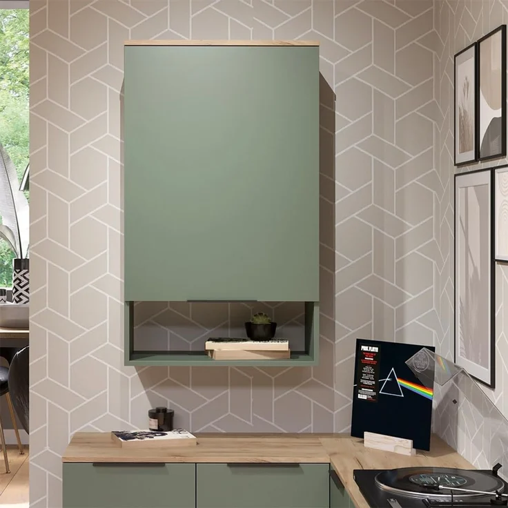 Hängeschrank Wido Grün 60 x 100 cm mit Tür Vicco – Bild 7