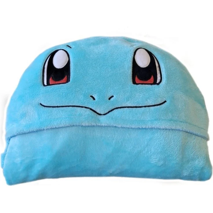 Pokémon Kapuzendecke Kinder 120x150 cm Coral Kuscheldecke weich mit Kapuze – Bild 3