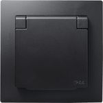 Schutzkontakt-Steckdose McPower ''Flair'' 250V/16A, UP, IP44, Steckanschluss