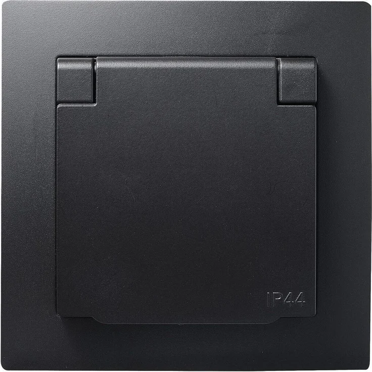 Schutzkontakt-Steckdose McPower ''Flair'' 250V/16A, UP, IP44, Steckanschluss – Bild 1