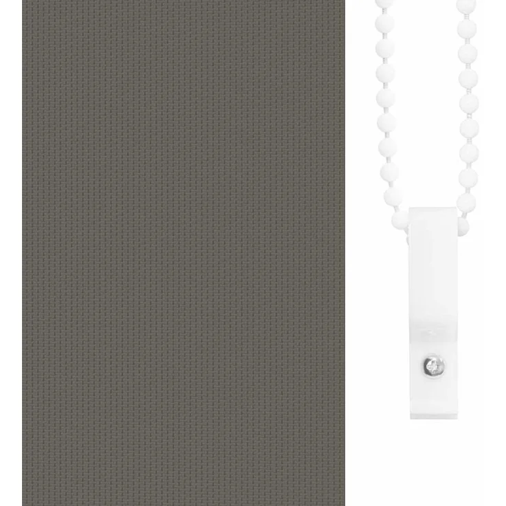 vidaXL Verdunkelungsrollo Grau 45x130 cm Stoffbreite 40,7 cm Polyester 4011091 – Bild 9