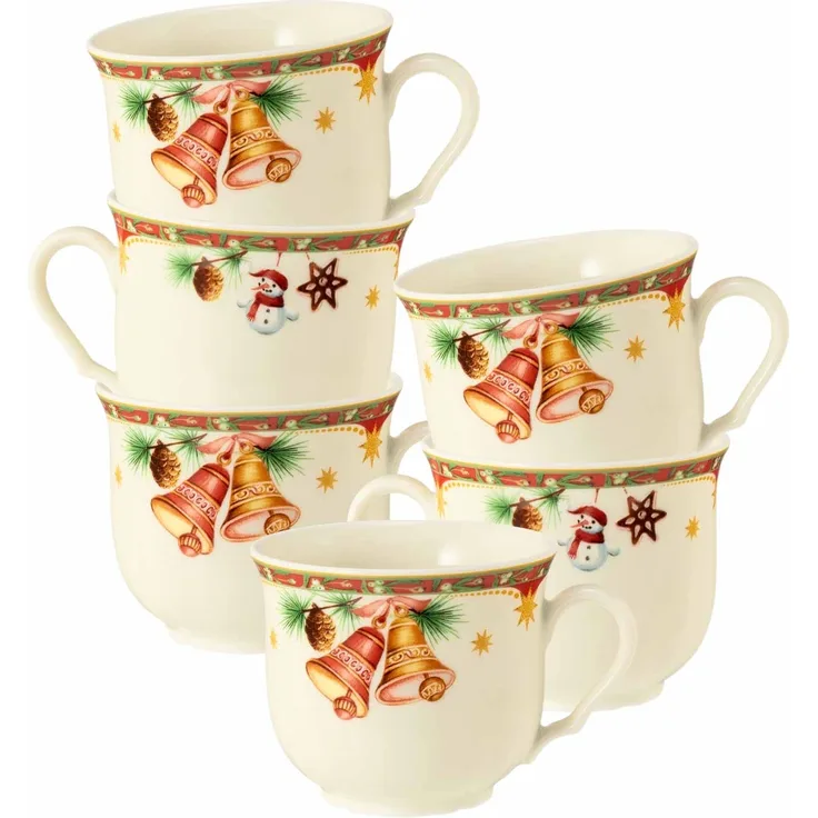 Seltmann Weiden Marieluise Weihnachtsnostalgie Kaffeetasse 230 ml 6er Set