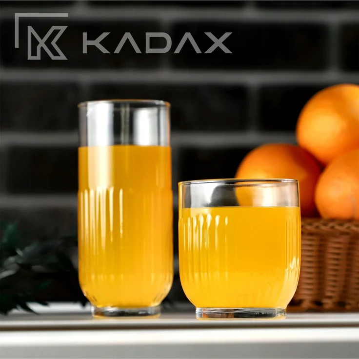 KADAX 6x Trinkgläser 330ml Set – Bild 6