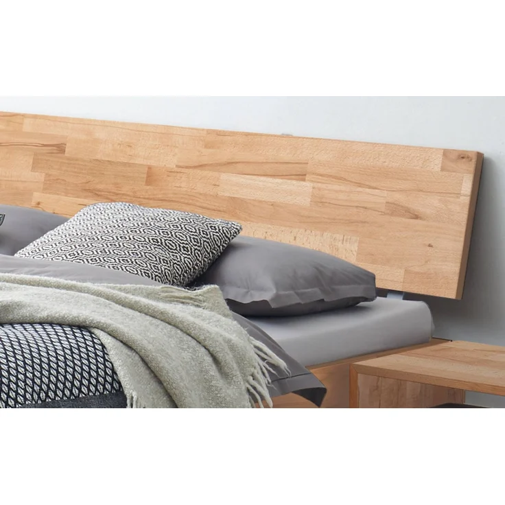 Hasena Massivholzbett Ancona Kernbuche natur geölt 200x210 cm, Komforthöhe 25 cm – Trento – Bild 3