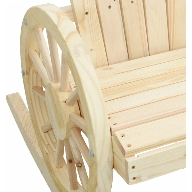 vidaXL Adirondack-Schaukelstuhl Massivholz Tanne 365093 – Bild 8