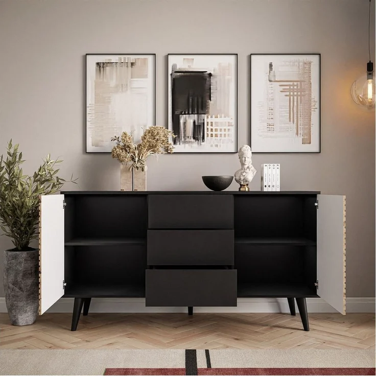 Lookway Kommode CONE KSZ154 Zweitürige Sideboard – Bild 2