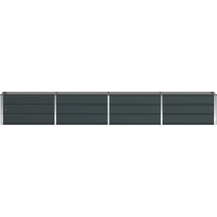 vidaXL Pflanzkübel Anthrazit 320 x 40 x 45 cm Stahl 42018190 – Bild 3