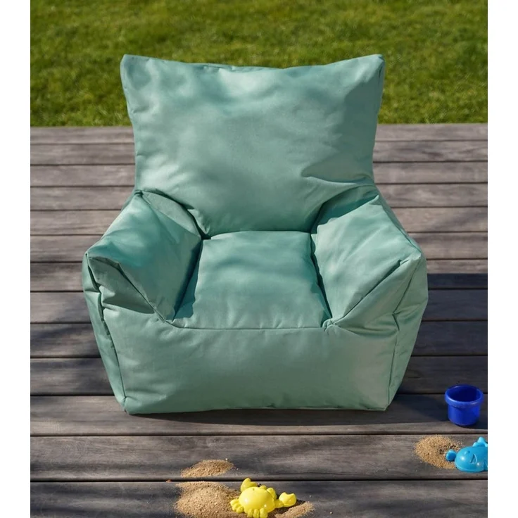mokebo Kindersessel Der Pausenheld (aus wasserabweisenden Stoff), Kinder Sitzsack, Lesesessel, Bodenkissen fürs Kinderzimmer – Bild 2