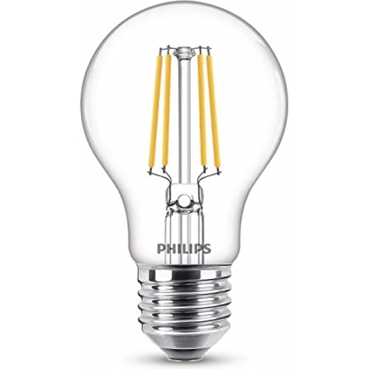 Philips LED classic Lampe 40W E27 Warmweiß 470lm klar 2erPack – Bild 3
