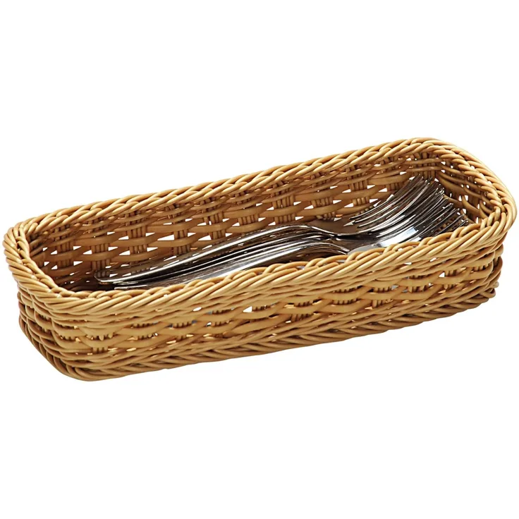 KESPER 19780 Besteckkorb 28 x 11,5 x 5,5 cm, Vollkunststoff