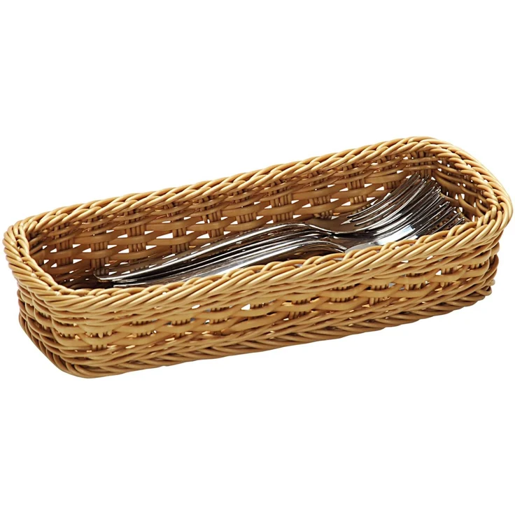 KESPER 19780 Besteckkorb 28 x 11,5 x 5,5 cm, Vollkunststoff
