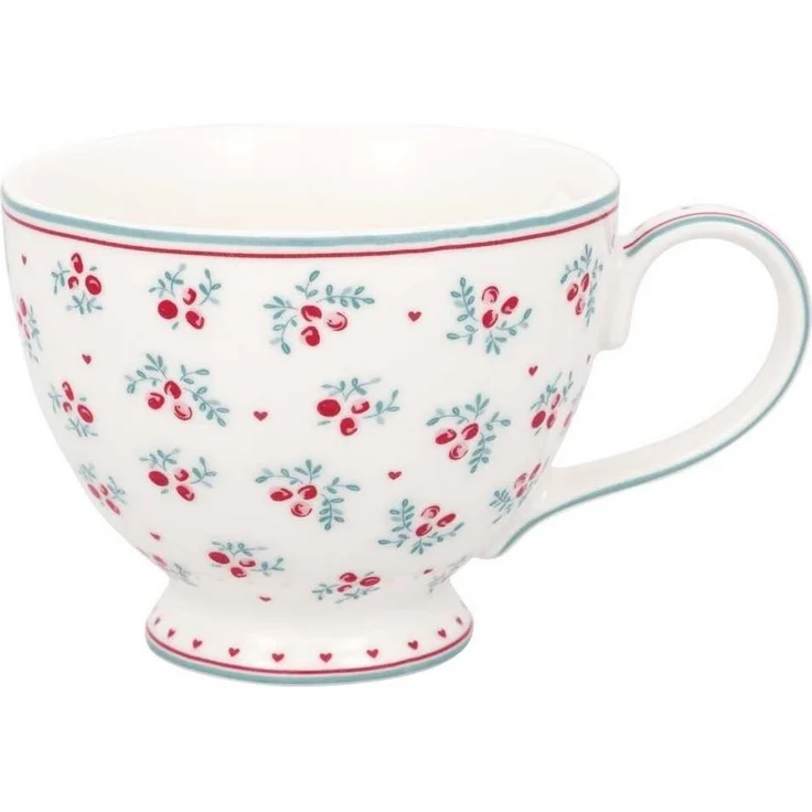 Greengate Teetasse Belia white – Bild 1