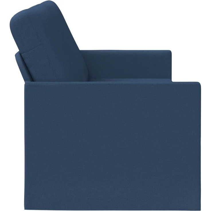 vidaXL 3-Sitzer Sofa Blau 220 x 81 x 82 cm Stoff 42041147 – Bild 4