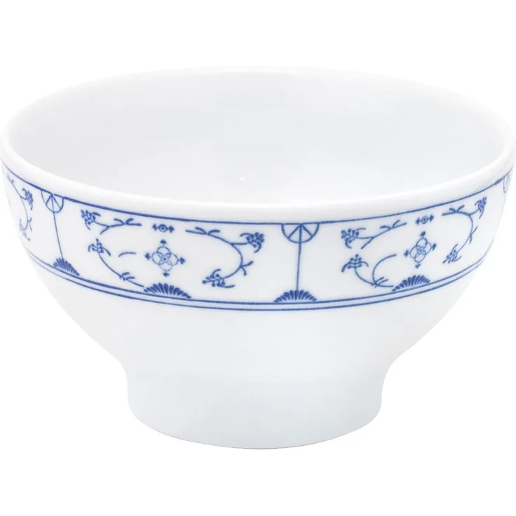 KAHLA Müslischüssel Blau Saks 14 cm, Porzellan, von Hand dekoriert
