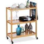 Servierwagen Bambus