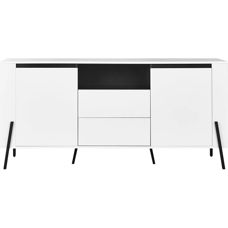Sideboard mit 2 Türen BLACKPOOL Weiß – Bild 5
