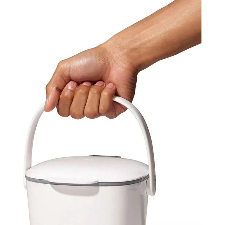 OXO Küchenabfalleimer, grau, 2.8 Liter – Bild 2