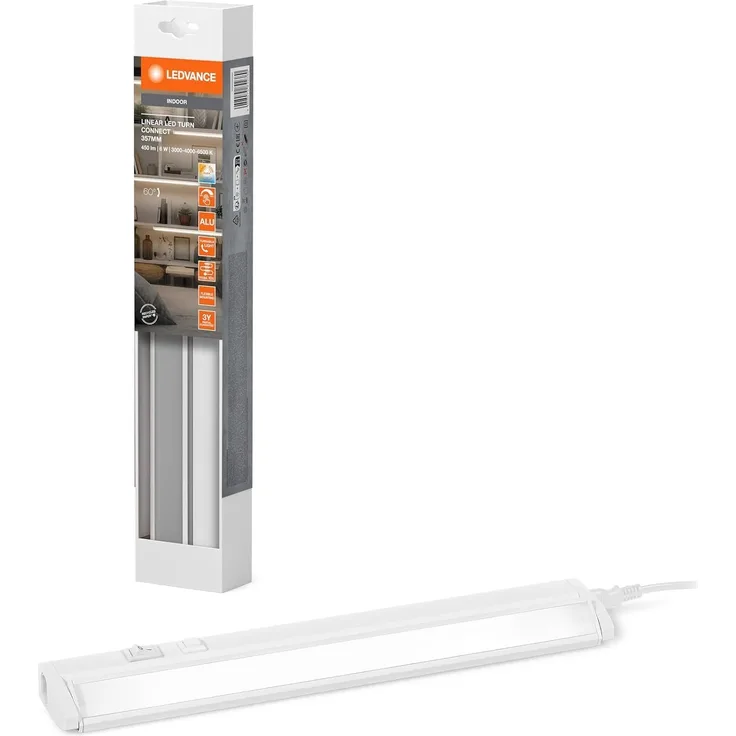 LEDVANCE Linear Turn Connect 35 cm CCT DIM Weiß