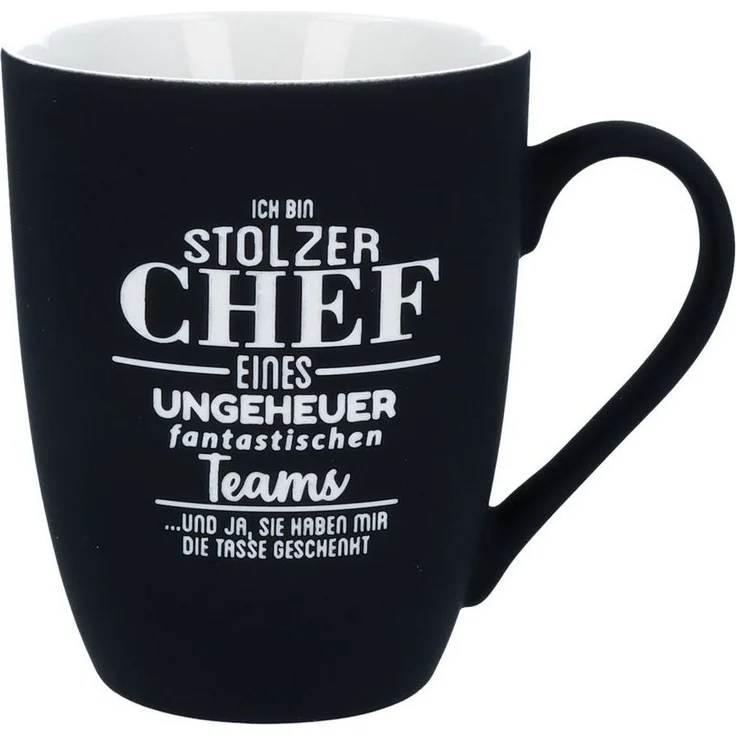 Spruchreif® Tasse SOFT-TOUCH-Tasse mit Gravur · Geschenke für die Chefin · Teamgeschenk – Bild 5