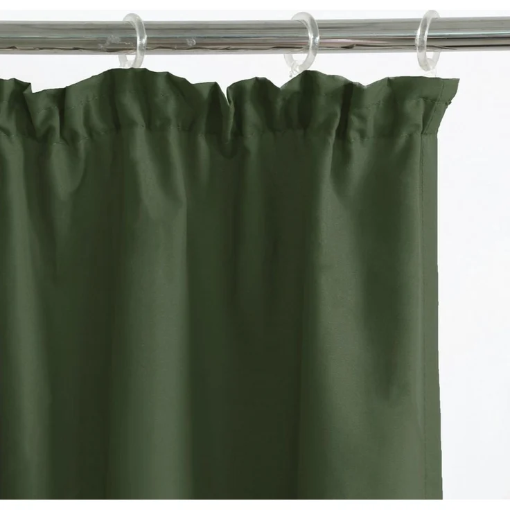 OTTO home Vorhang Parry (2 St), Kräuselband, blickdicht, Polyester, 2-er Set, blickdicht, monochrom, basic, einfarbig, Bestseller – Bild 3