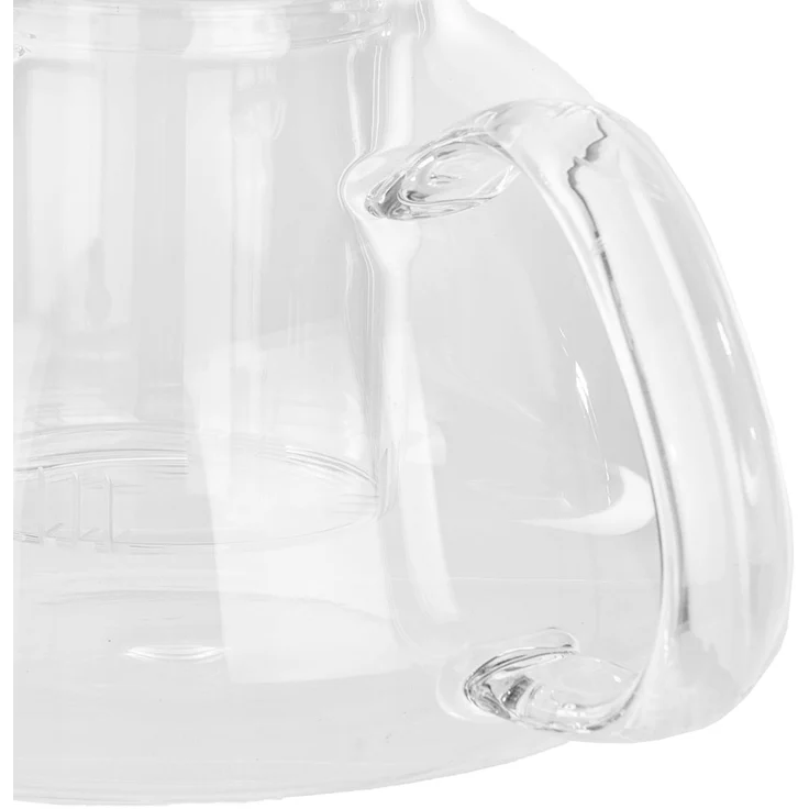 KADAX Teekanne aus Glas 1.3L, hitzebeständig, Glaskanne mit Siebeinsatz für losen Tee, Glasteekanne mit Deckel und Sieb, Teebereiter, Kanne mit Teesieb – Bild 8