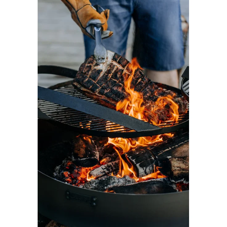 CookKing Grillrost inkl. Griff, Stahl, grau, Ø 60 cm – Bild 2