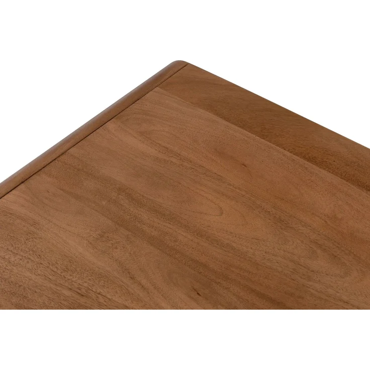 Couchtisch Mango/Seegras 120x70x45 hellbraun lackiert MIZUMI #115 – Bild 5