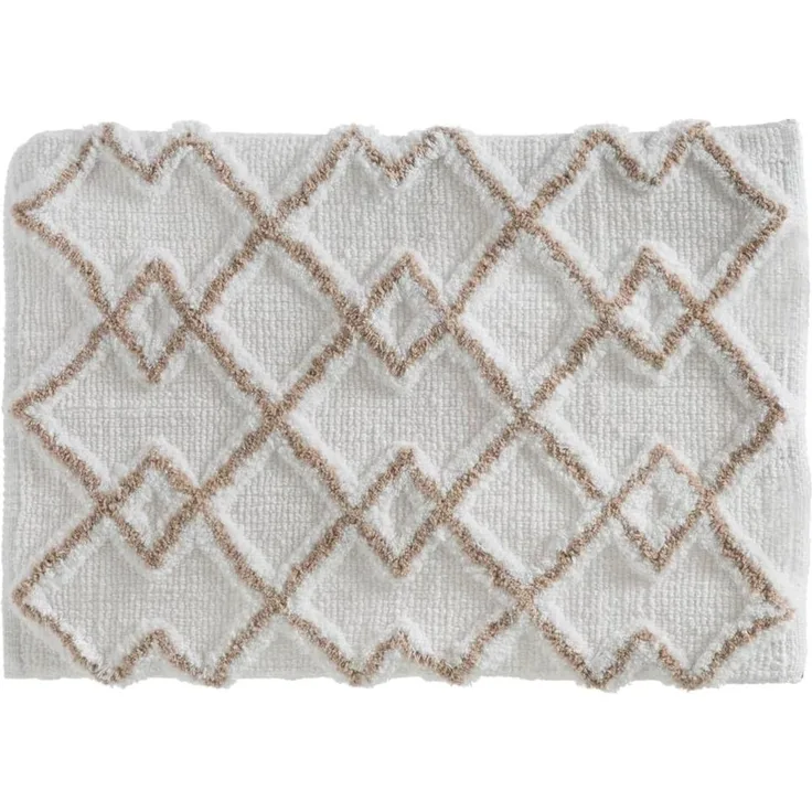 Badematte ETHNIC, 50x75 cm, Beige