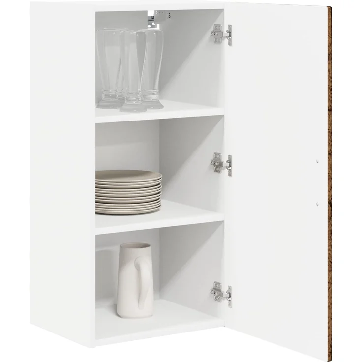 vidaXL Wandschrank PORTO Altholz 40 x 31 x 80 cm Holzwerkstoff 885383 – Bild 3