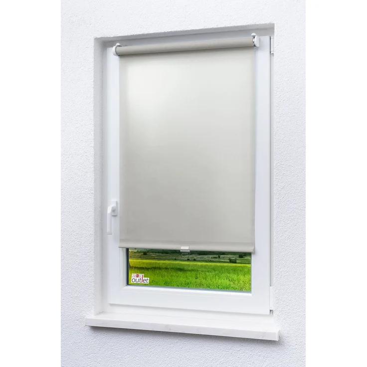 Lysel - Qualitätsspringrollo Tageslicht (B x H) 63cm x 190cm in grau – Bild 7
