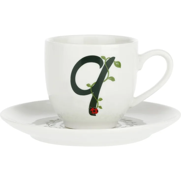 La Porcellana Bianca La Porcellana Bianca Tasse und Untertasse 90 ml Muster q P00370015Q