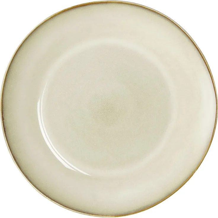 Mica Decorations Frühstücksteller Racco stoneware 2,5 x 20,5 cm beige