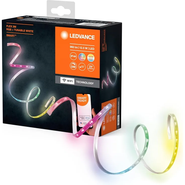 LEDVANCE LED SPOT PEAR GREY 4 x 4.3W 2700K GU10