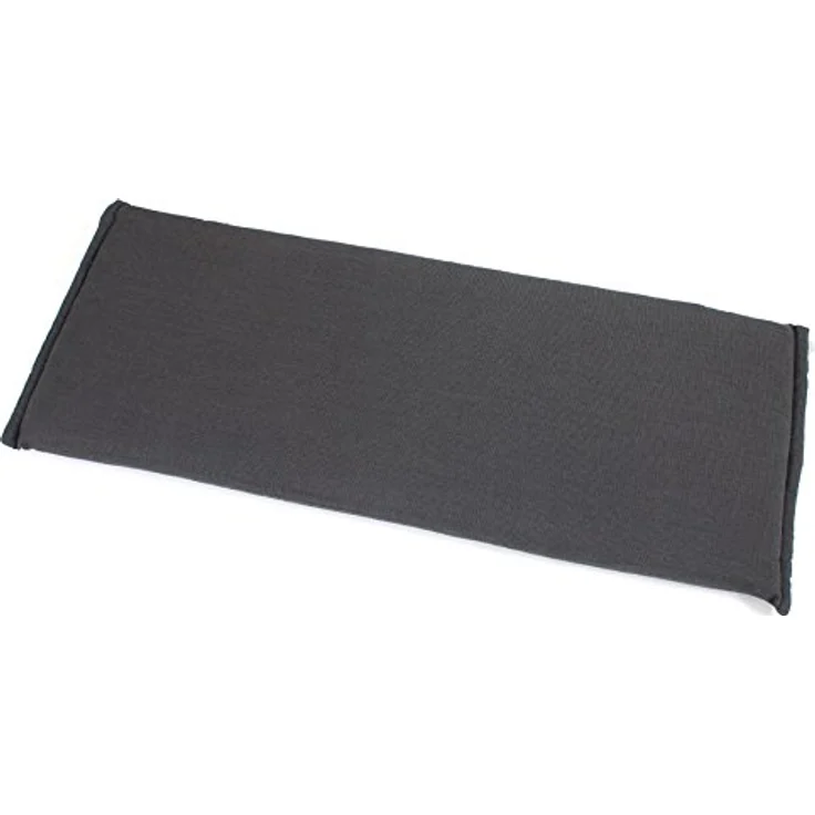 riess-ambiente Bankauflage ROG 45x110cm anthrazit – Sitzkissen, Polster-Auflage, (Einzelartikel, 1 St), bequemes Outdoor-Auflagekissen – ideal für 2-Sitzer Gartenbank – Bild 2
