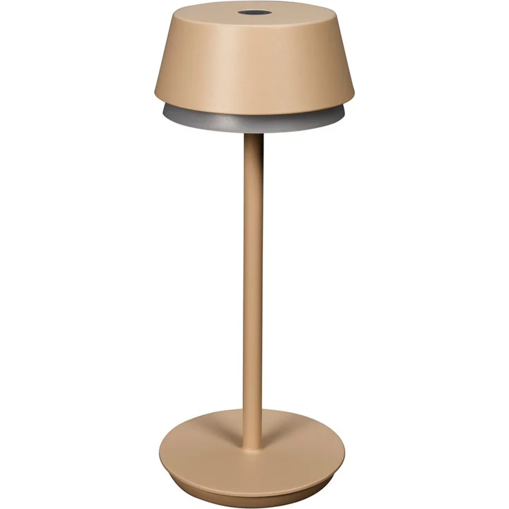 Akku Tischleuchte LYON für Outdoor dimmbar, kabellos in Sandfarben, 30cm – Bild 2