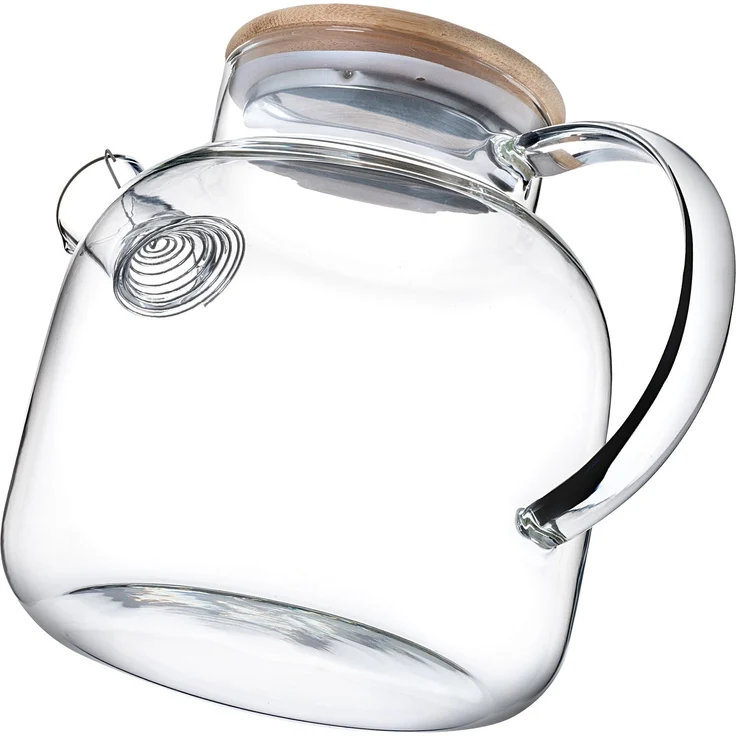 KADAX Glaskrug 1,5 l mit Spiraldeckel für Teewasser-Kompottei – Bild 6