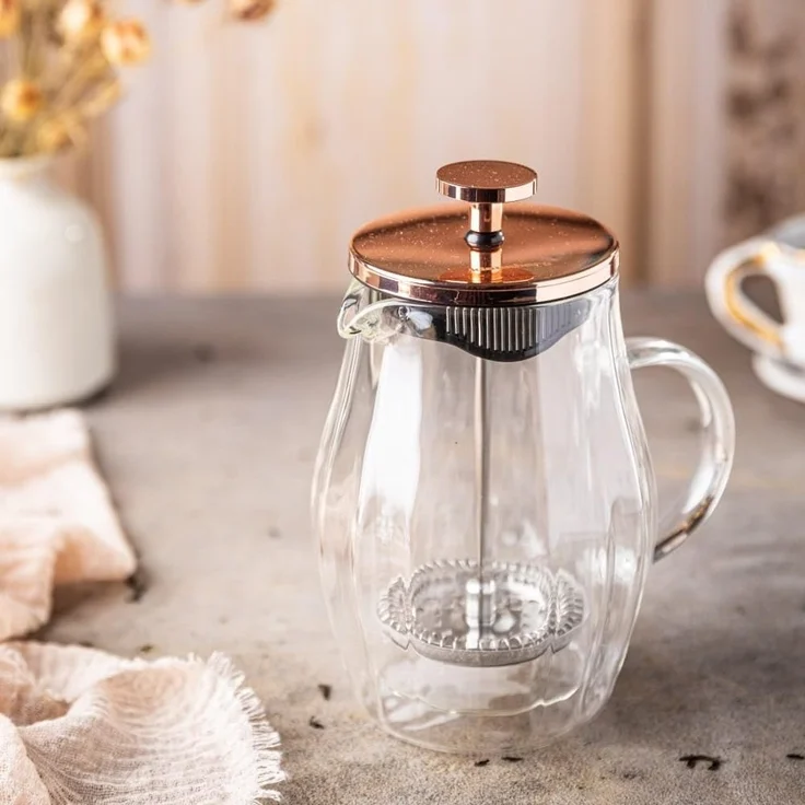 Klausberg Klausberg French Press Kaffee- und Teezubereiter 0,35l KB7721 – Bild 7