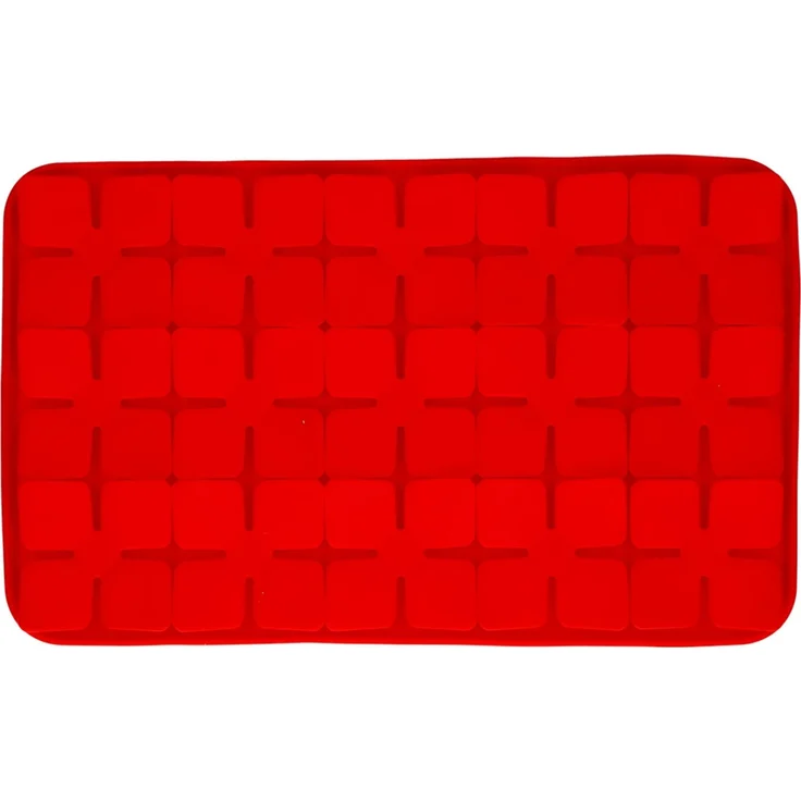 Eat Slow Live Longer Leckmatte Flower rot, Maße: 21 x 34 cm – Bild 2
