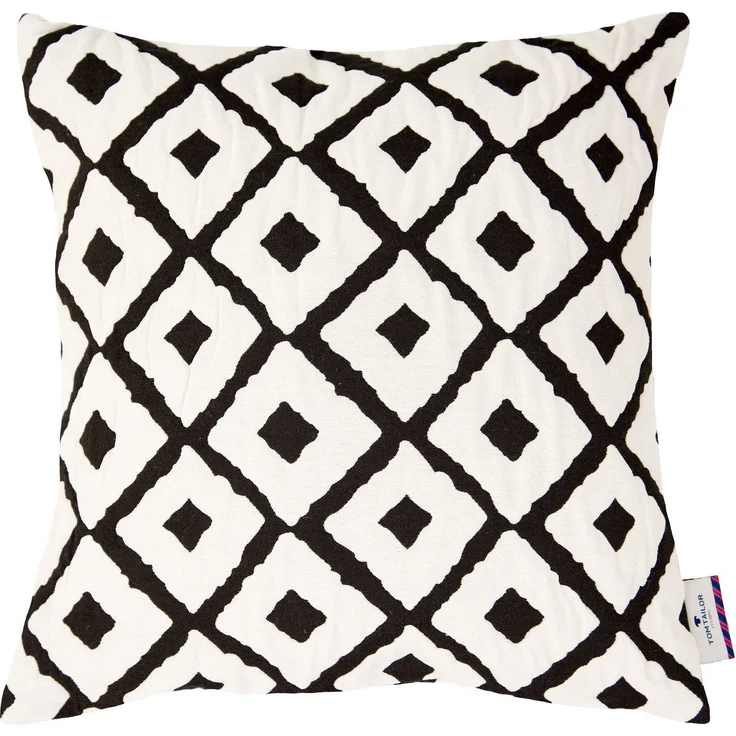 TOM TAILOR HOME Dekokissen Small Squares, Kissenhülle ohne Füllung, 1 Stück – Bild 5