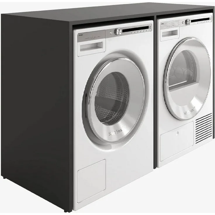 Platan Room Waschmaschinenumbauschrank DORA Waschmaschinenschrank 130 cm breit Überbauschrank Waschmaschine oder Wäschetrockner Schrank für Bad