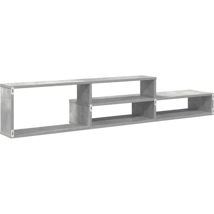 Wand-TV Stand, TV-Regal 150x25x28,5cm Holzwerkstoff – Bild 7